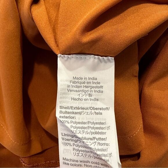 J crew 365 midi copper slip dress - Picture 6 of 6